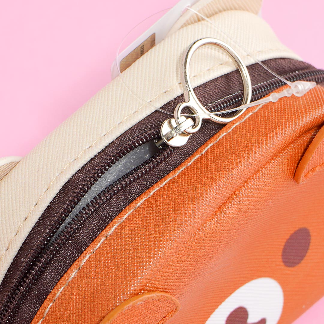 Rilakkuma & Korilakkuma Face Double-Sided Pouch
