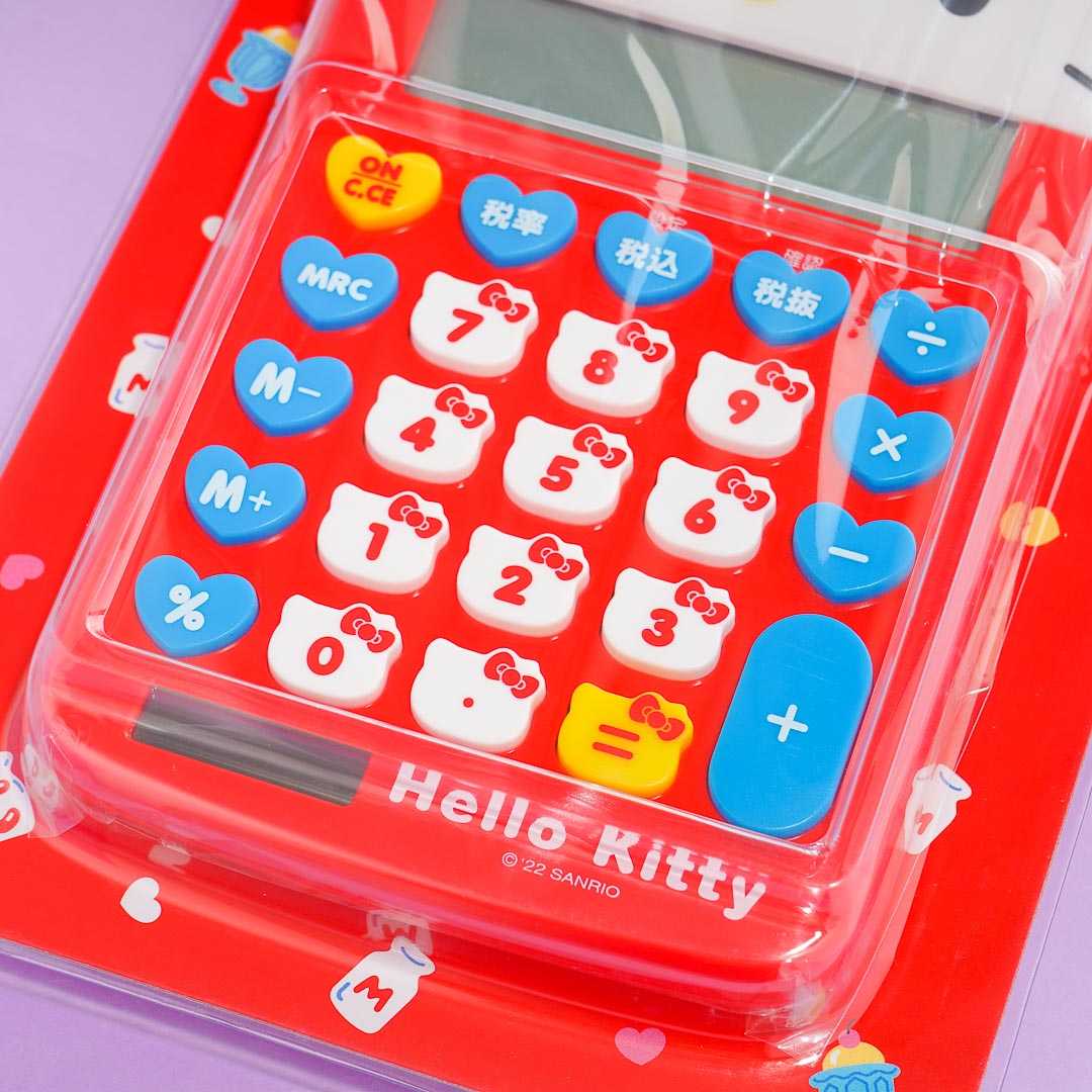 Hello Kitty Solar & Battery-Powered Calculator
