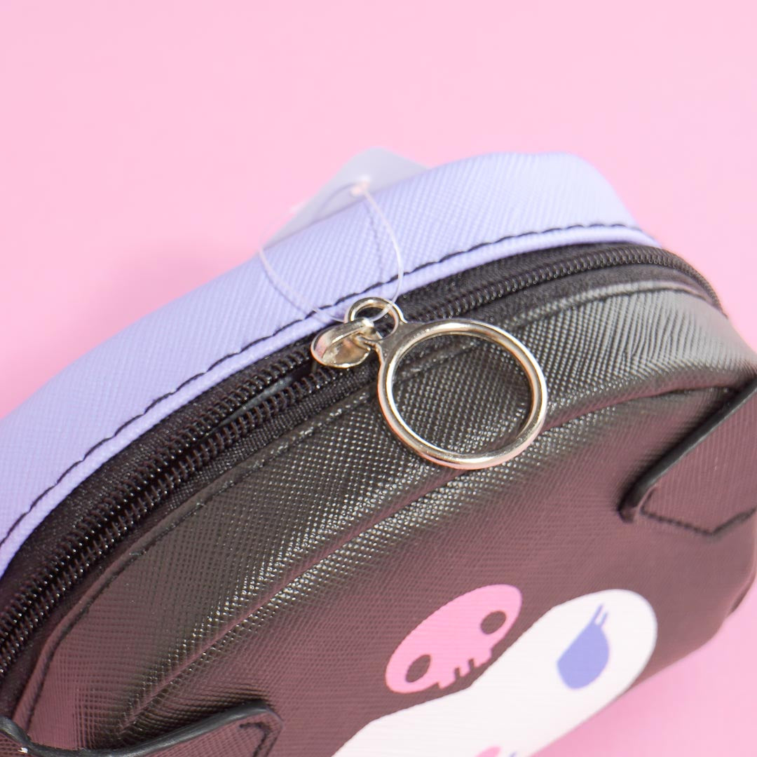 Kuromi & Baku Face Double-Sided Pouch