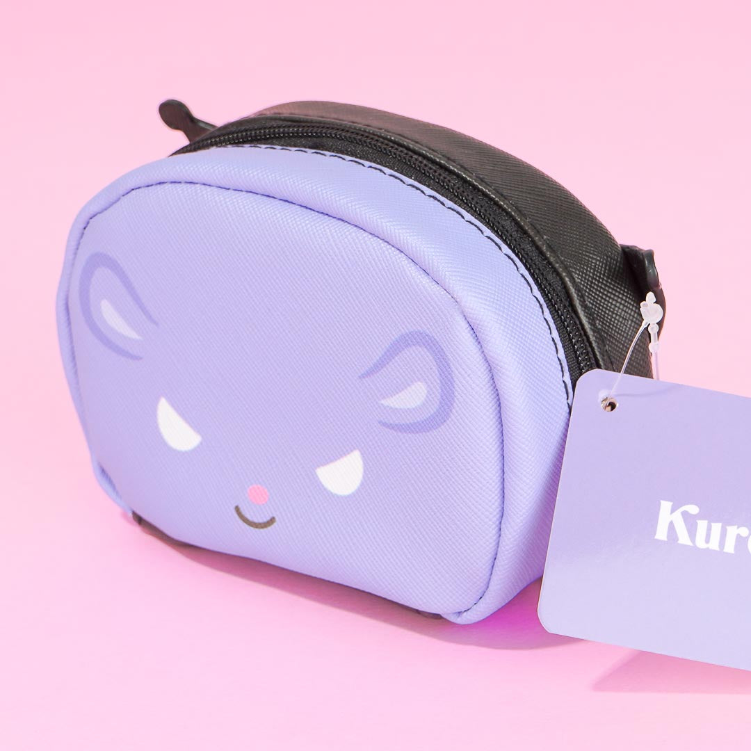 Kuromi & Baku Face Double-Sided Pouch