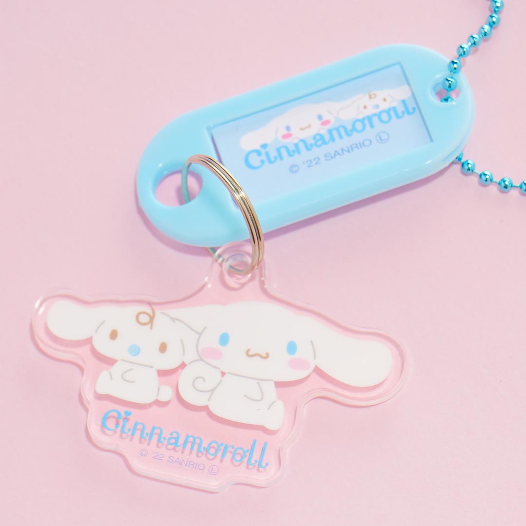 Cinnamoroll Key Holder & Name Tag