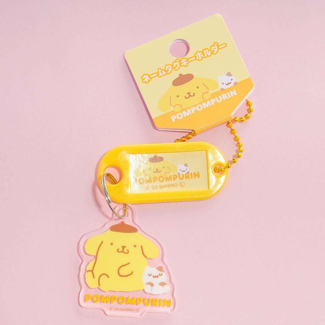 Pompompurin Key Holder & Name Tag