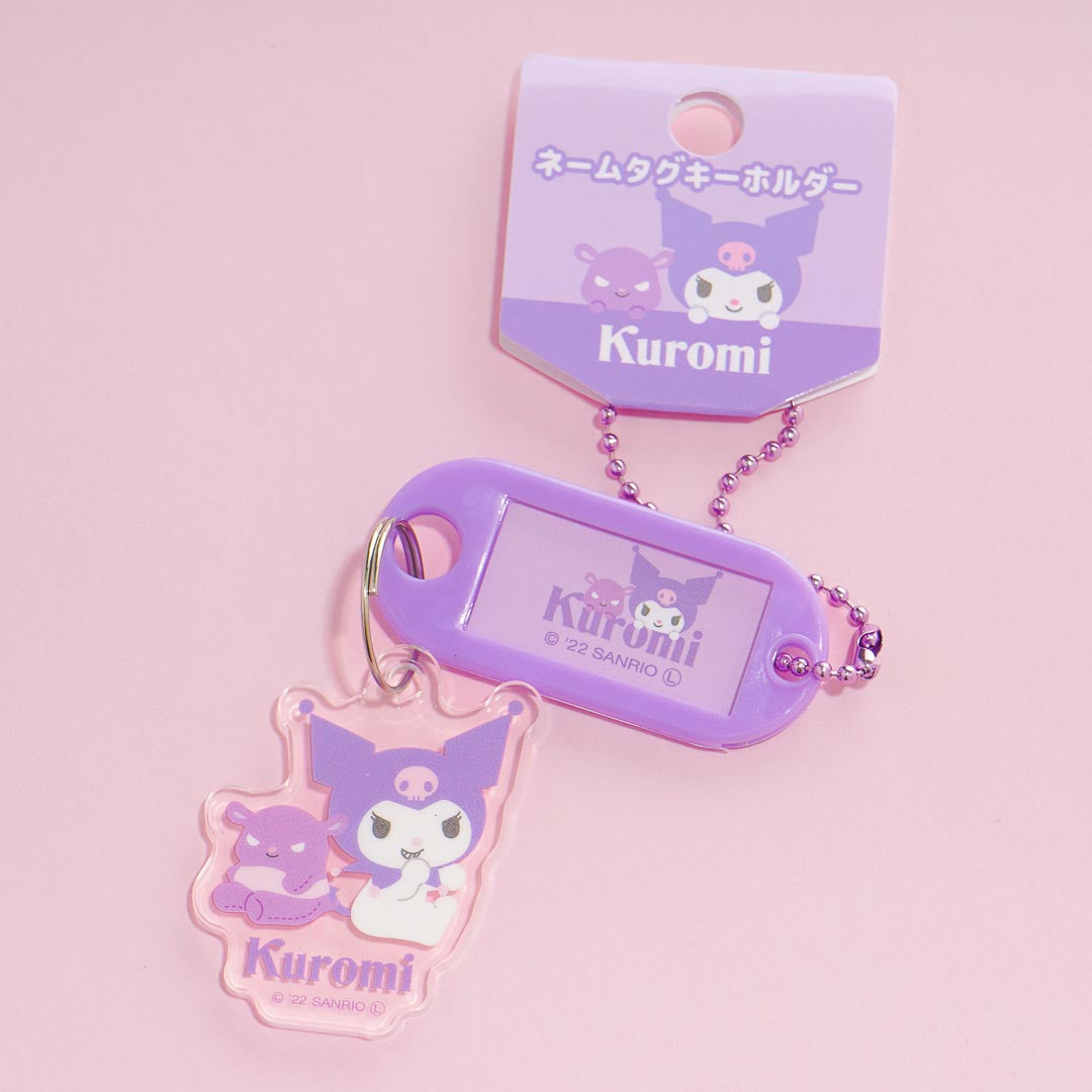 Kuromi Key Holder & Name Tag