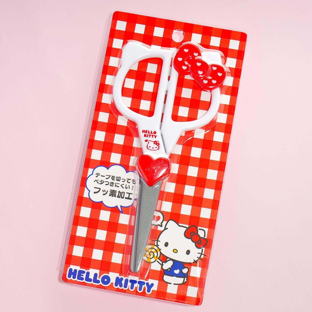 Hello Kitty Heart Ribbon Scissors