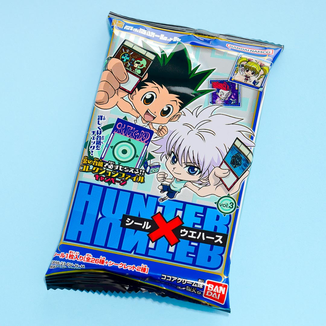 Hunter x Hunter Chibi Cream Wafer With Sticker