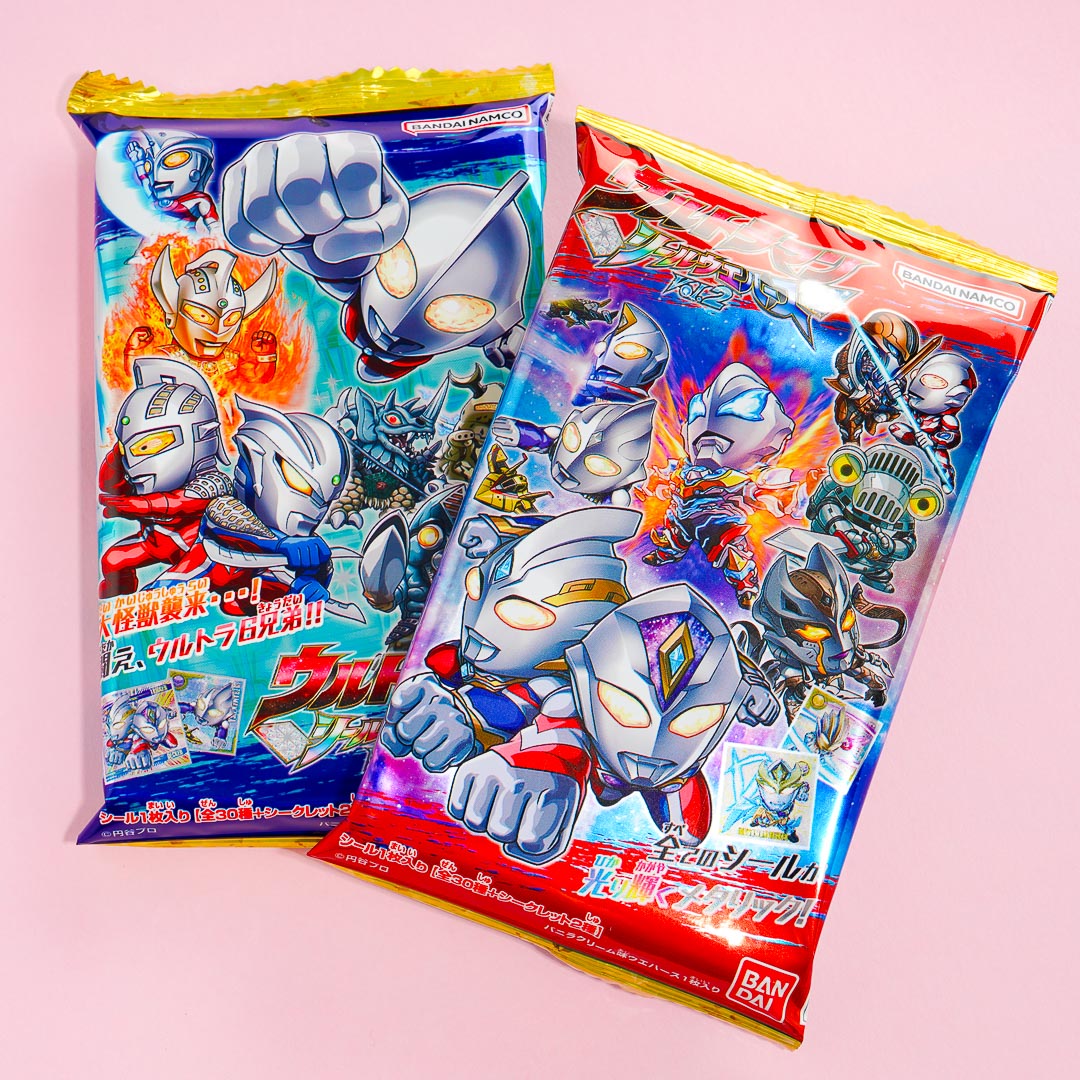 Ultraman Ultra Heroes Vol. 2 Wafer With Sticker