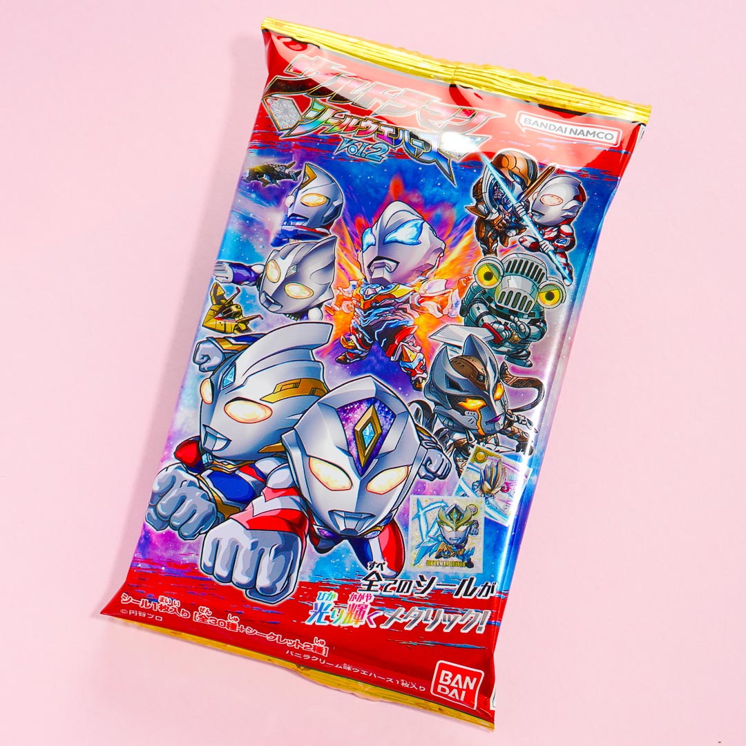Ultraman Ultra Heroes Vol. 2 Wafer With Sticker