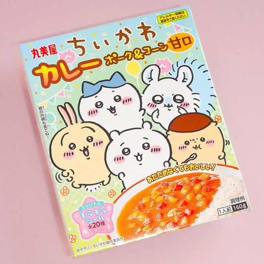 Chiikawa Instant Marumiya Pork & Corn Sweet Curry