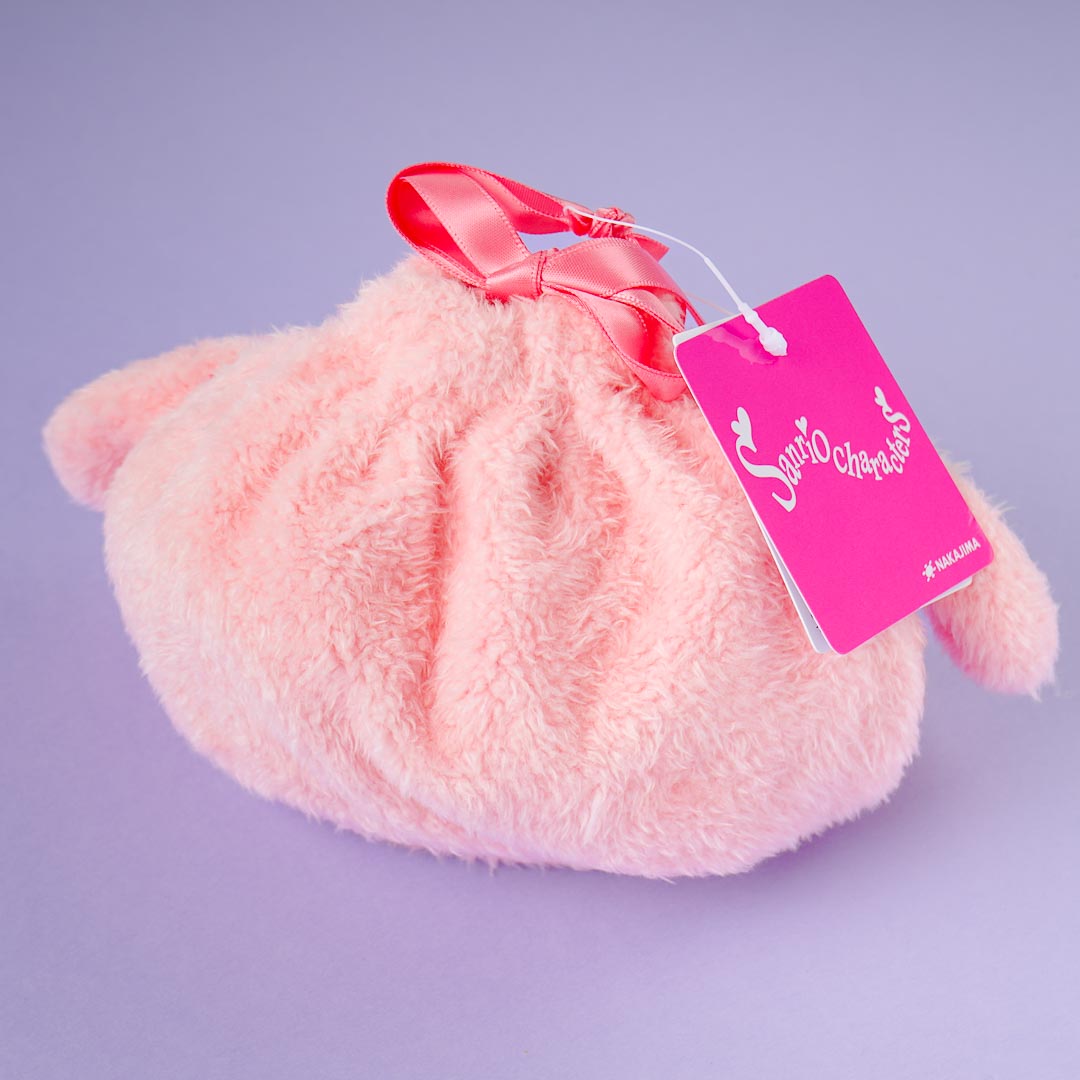 My Melody Fluffy Face Drawstring Pouch
