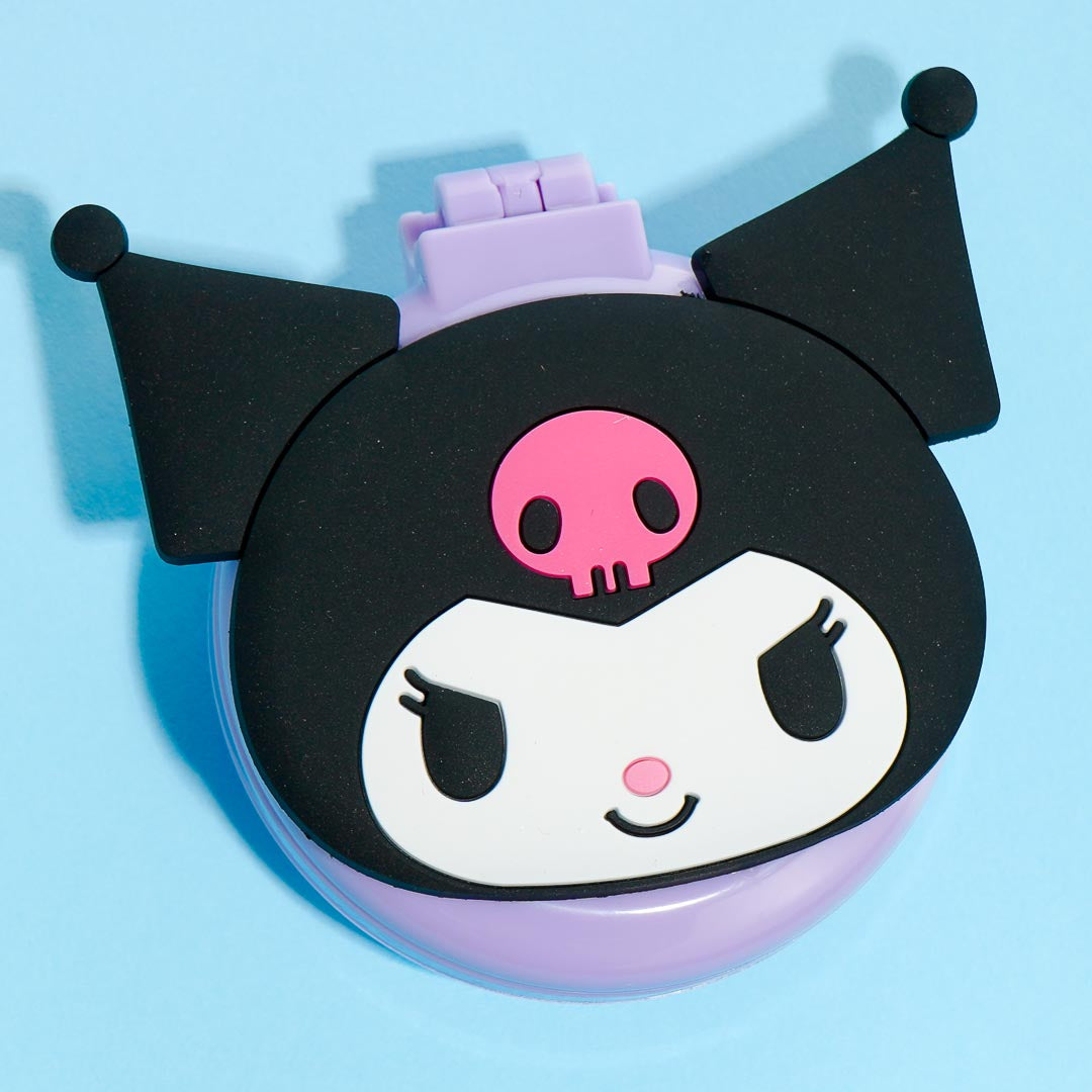 Kuromi Mirror & Brush Compact