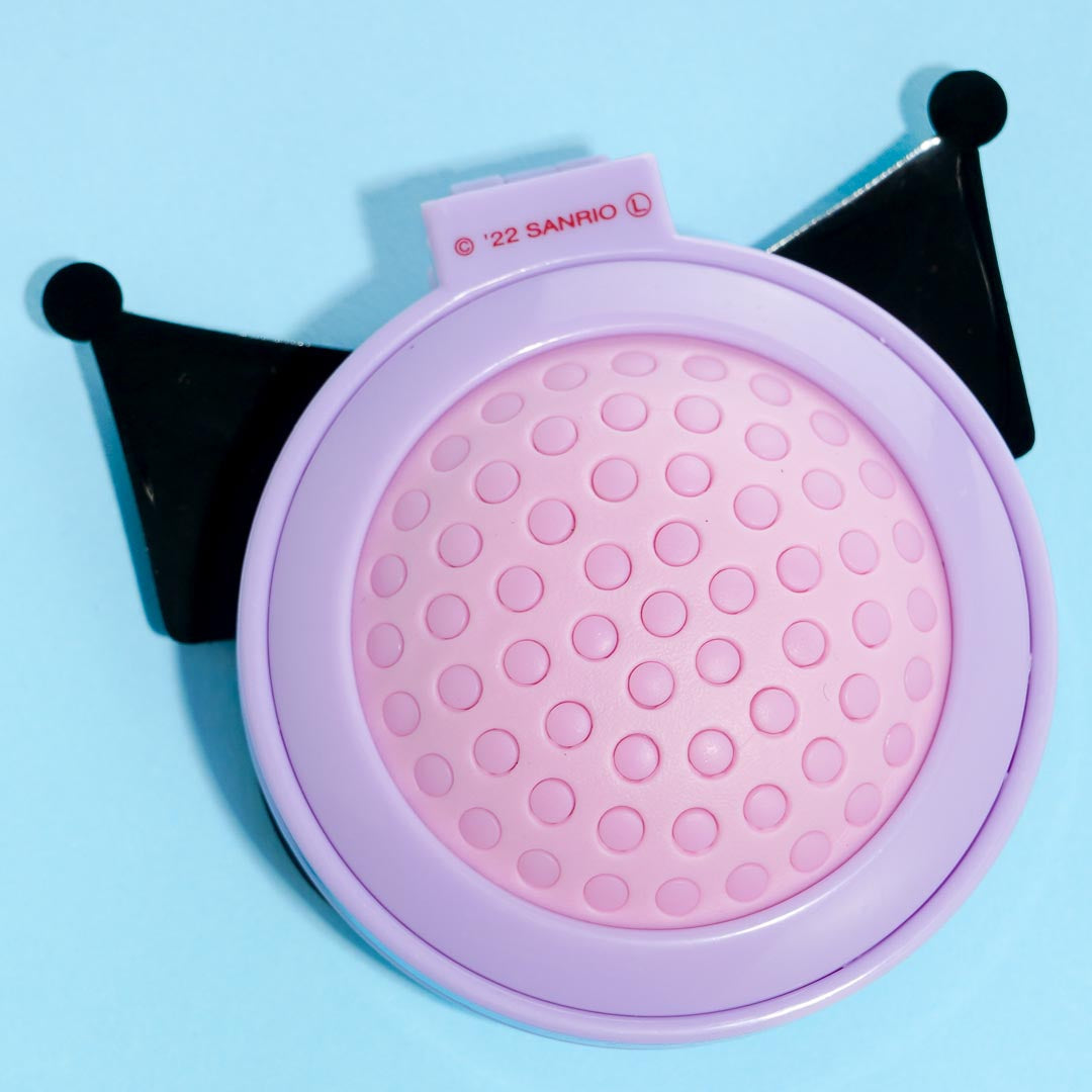 Kuromi Mirror & Brush Compact