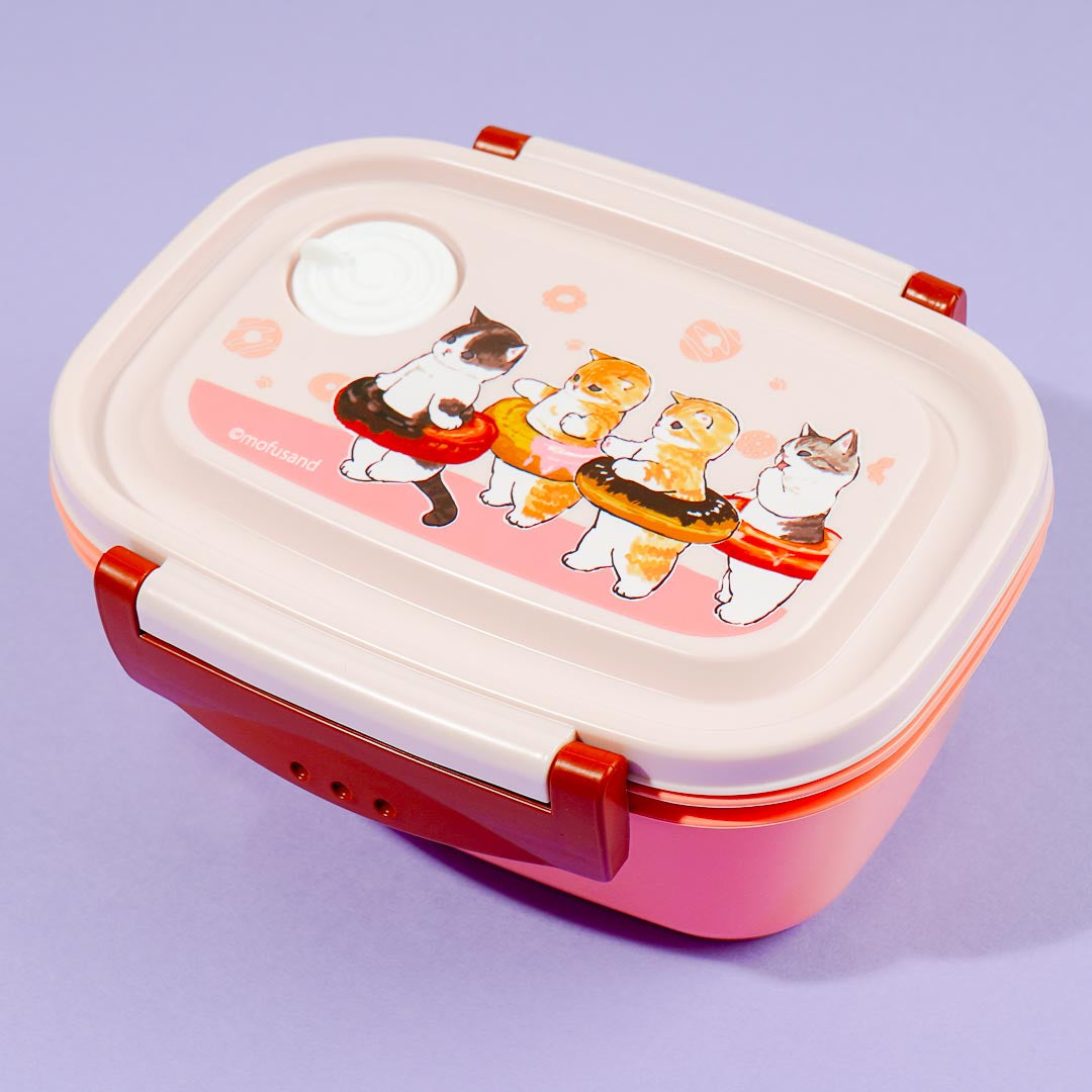 Mofusand Cat Swimming Party Bento Box