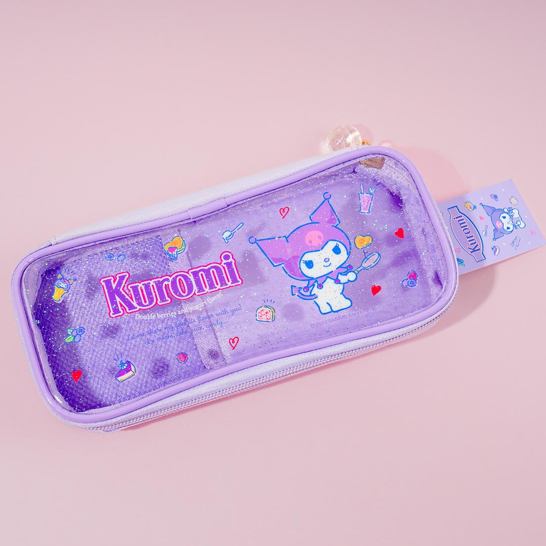 Kuromi Dessert Time Clear Pen Case