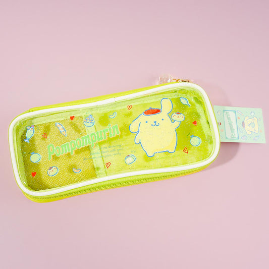 Pompompurin Dessert Time Clear Pen Case