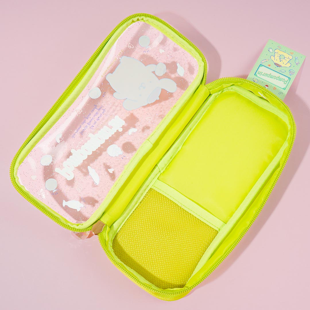Pompompurin Dessert Time Clear Pen Case