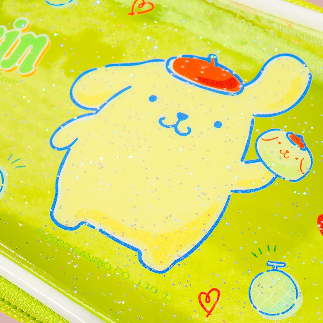 Pompompurin Dessert Time Clear Pen Case