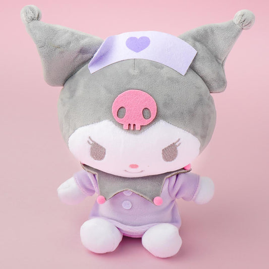 Kuromi Pastel Nurse Plushie - Medium