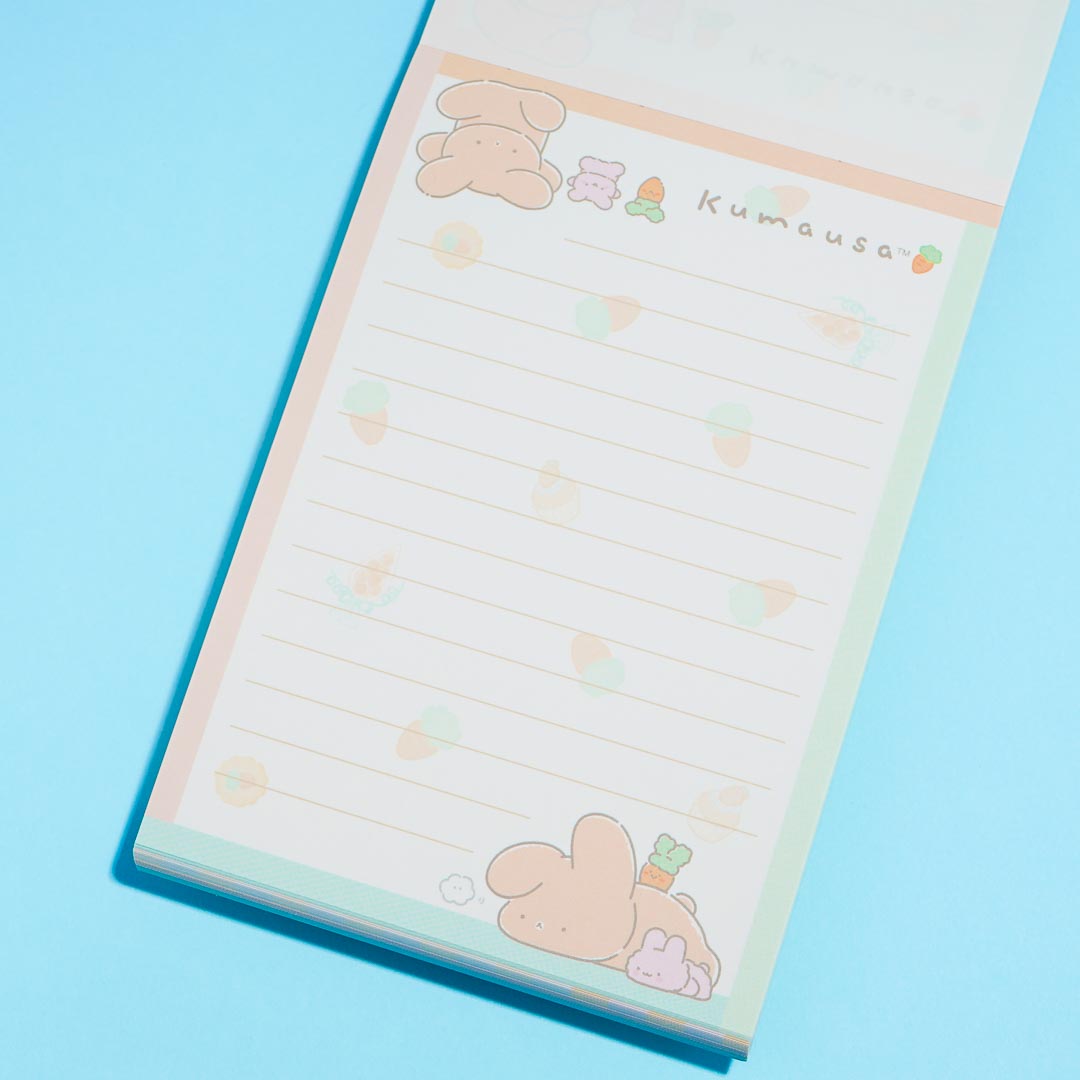 Kumausa Tomodachi Memo Pad