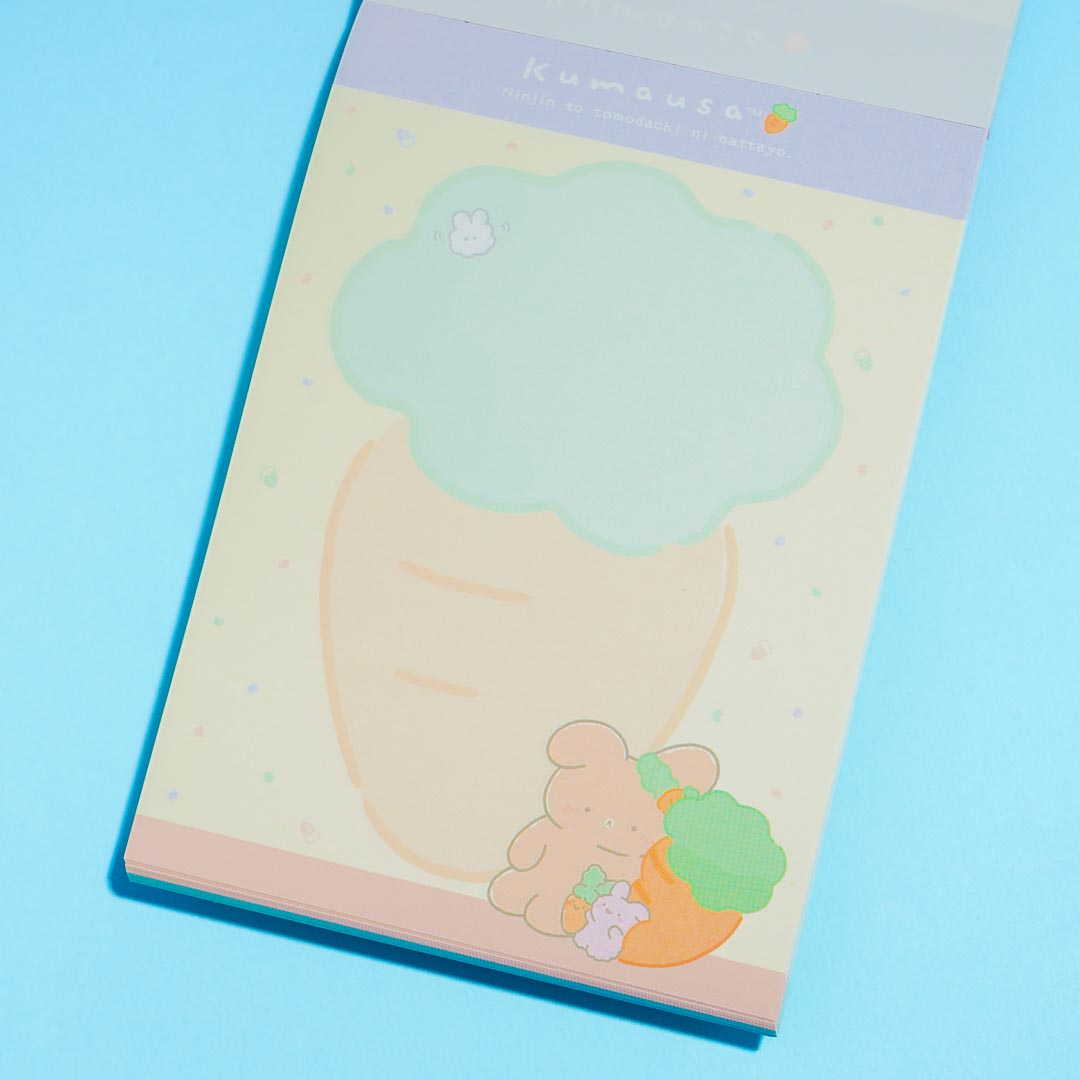 Kumausa Tomodachi Memo Pad
