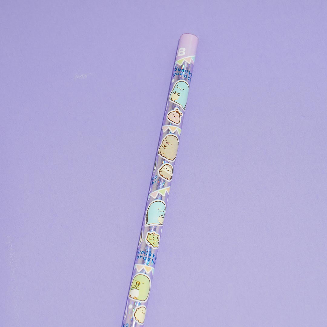 Sumikko Gurashi & Party Flag Holographic 2B Pencil
