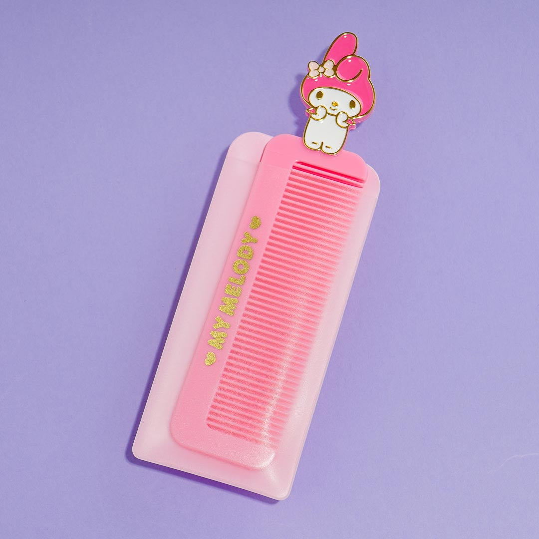My Melody Compact Comb With Case