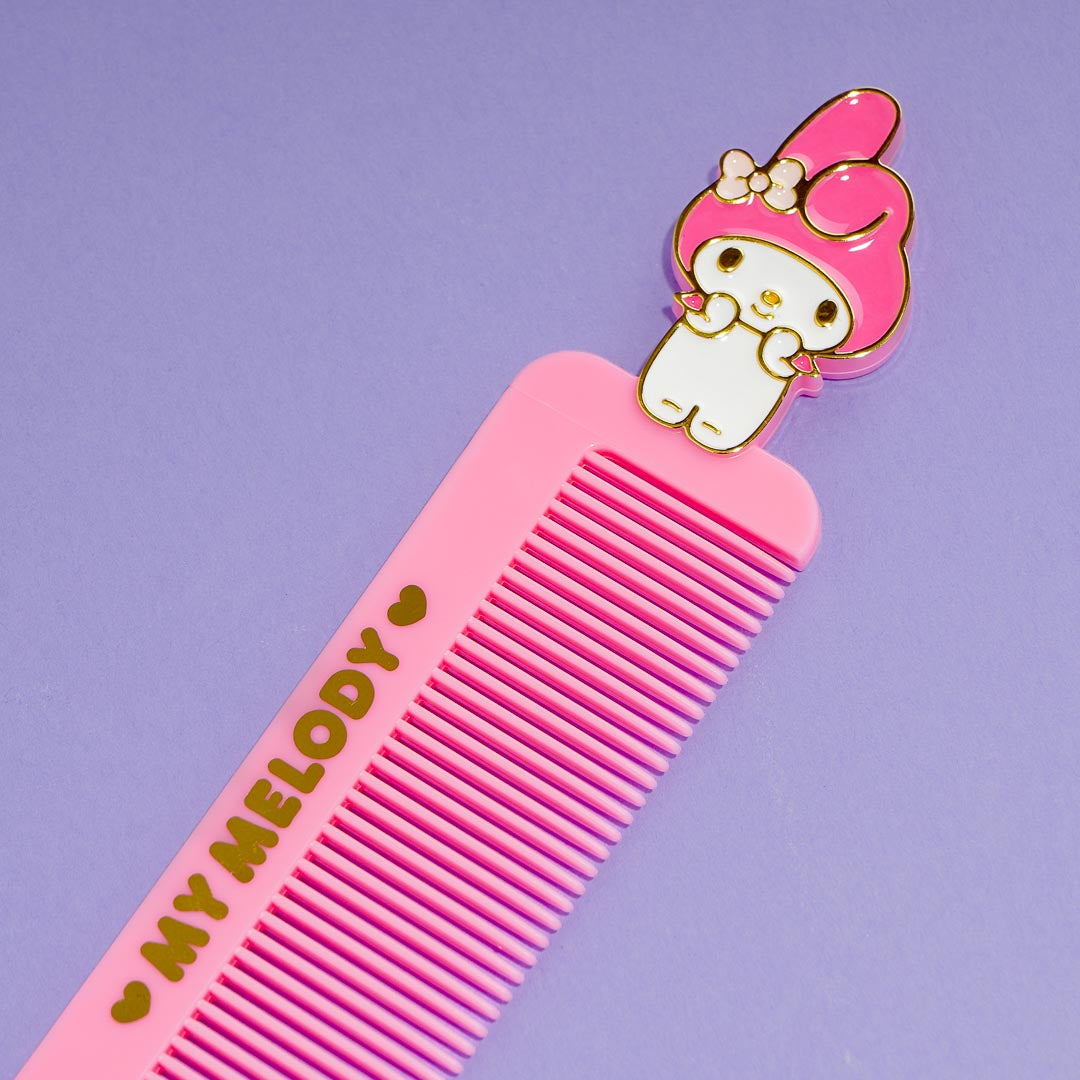 My Melody Compact Comb With Case
