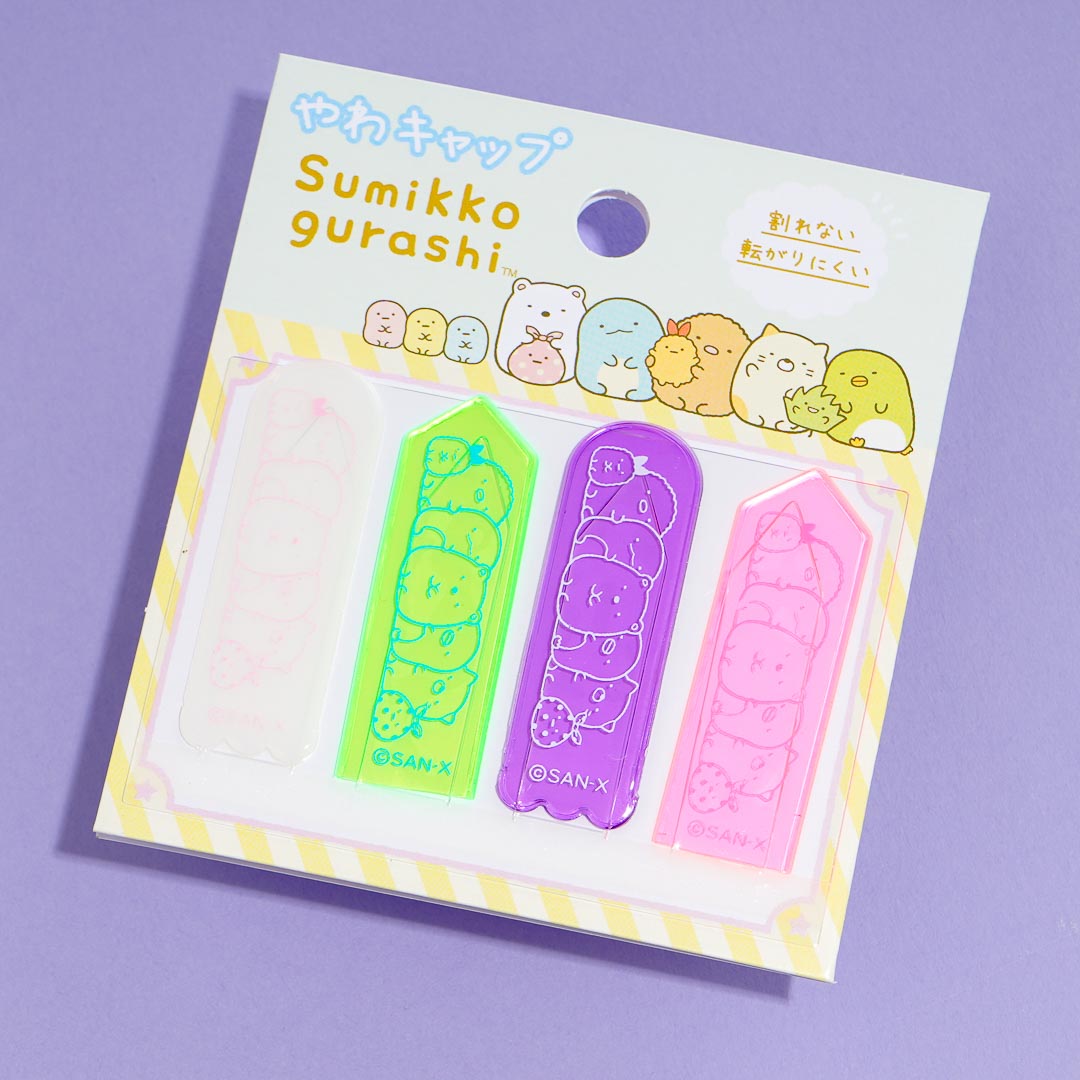 Sumikko Gurashi Soft Pencil Cap Set - 4 pcs
