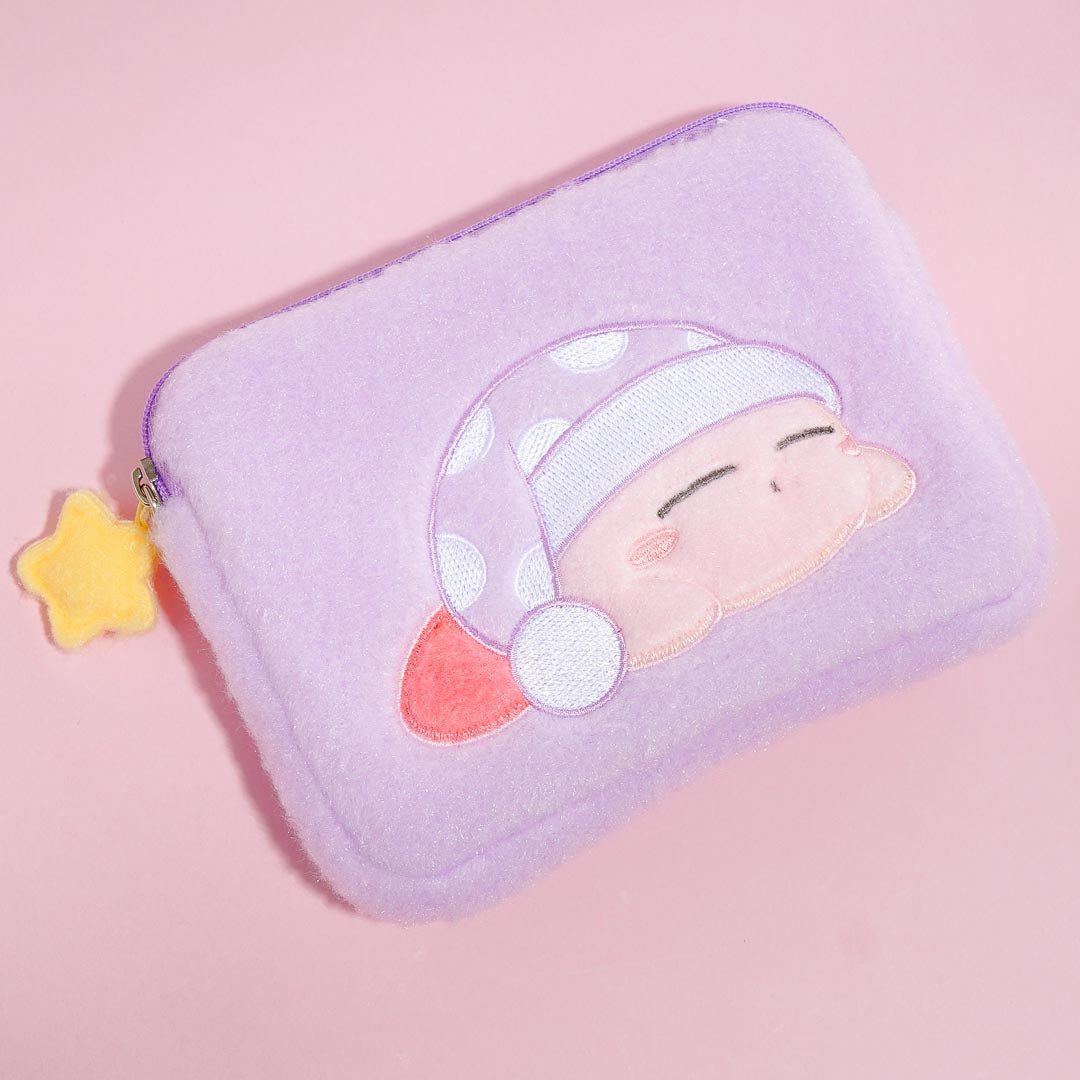 Kirby Puwa-Fuwa Sleep Fluffy Mini Pouch