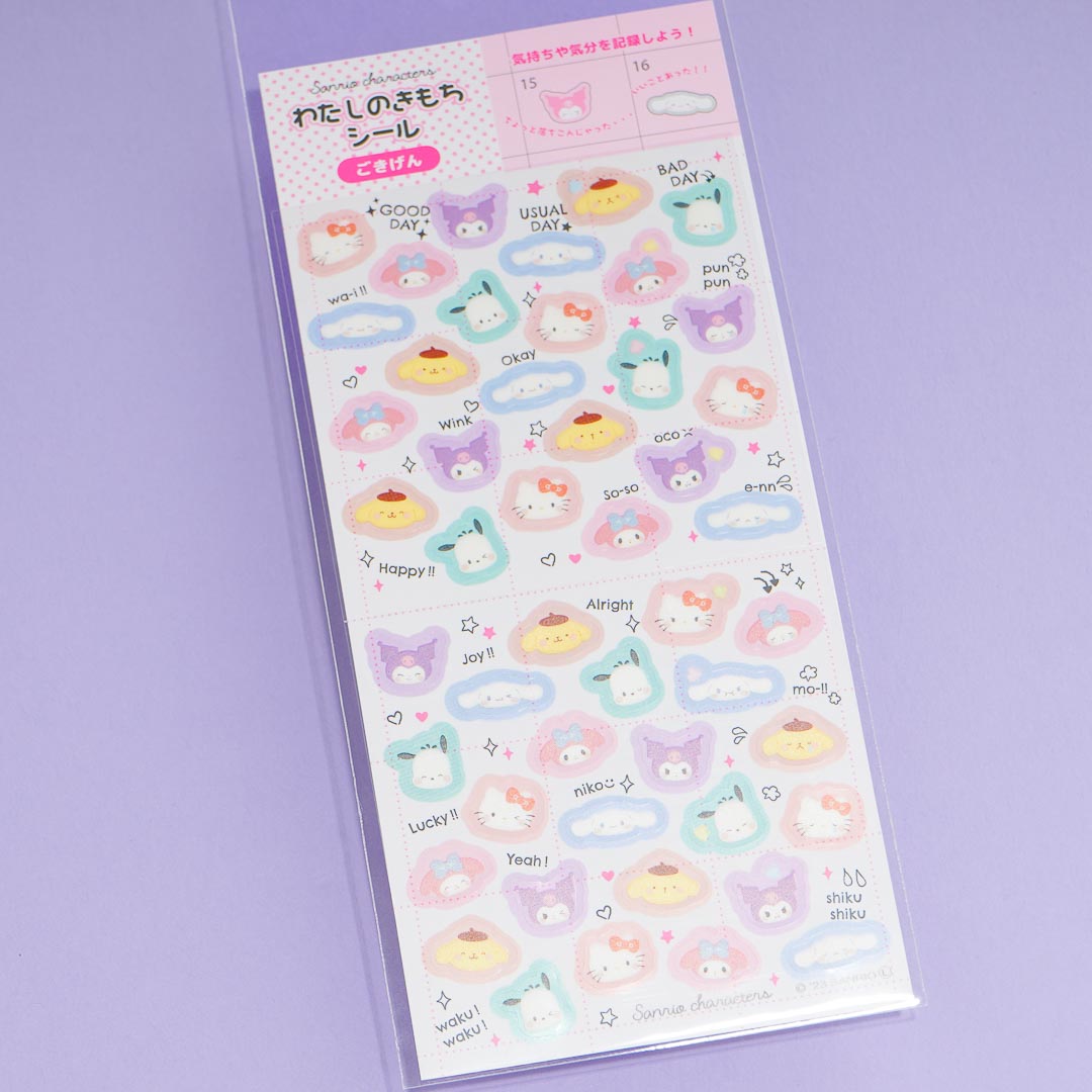 Sanrio Characters Expressive Planner Stickers