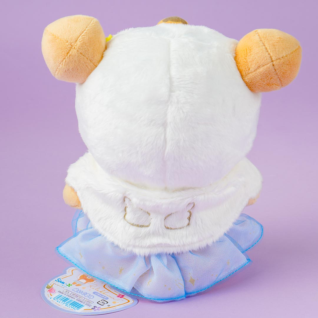 Rilakkuma Swan & Golden Flower Plushie - Medium