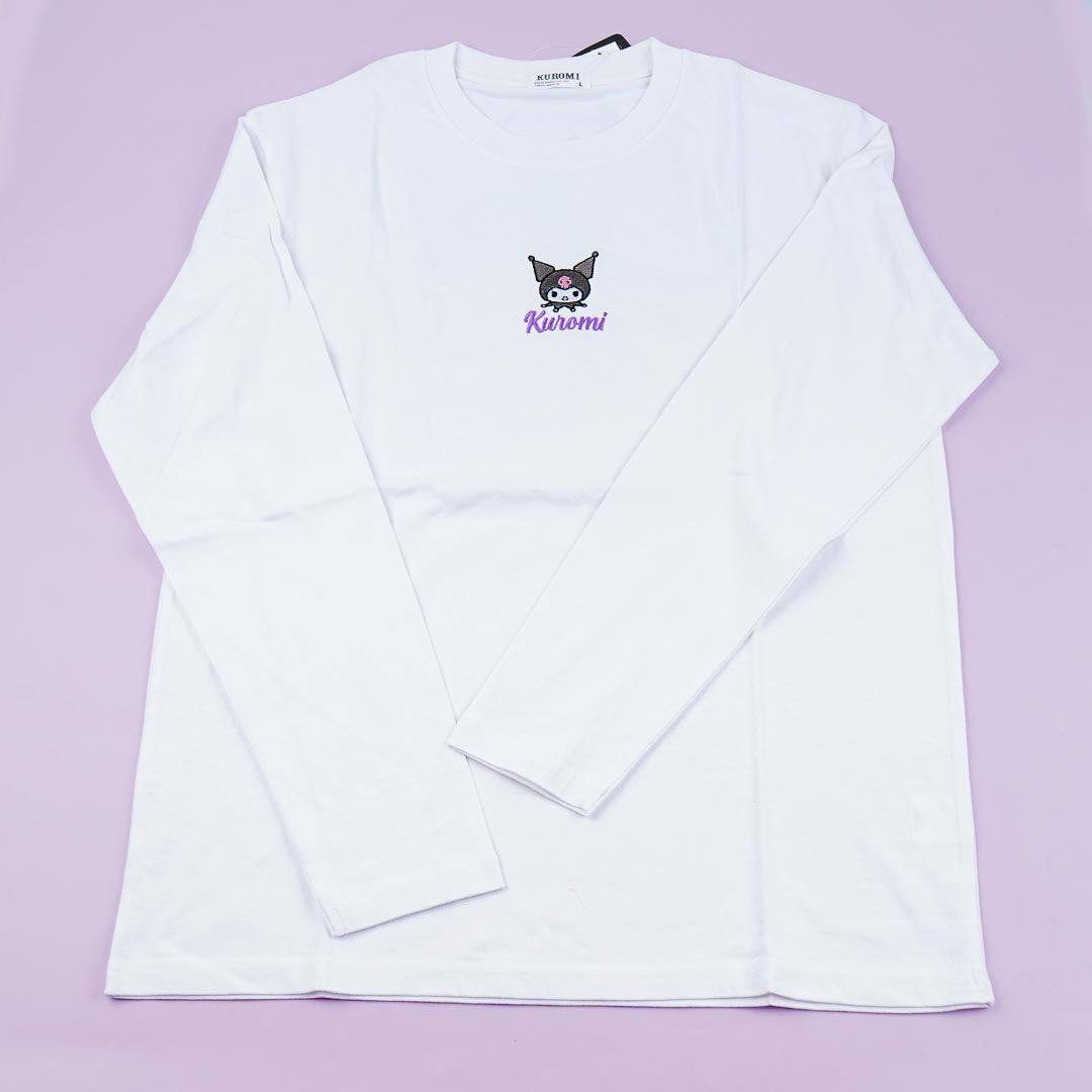 Kuromi Cheeky Long Sleeve Shirt - Large