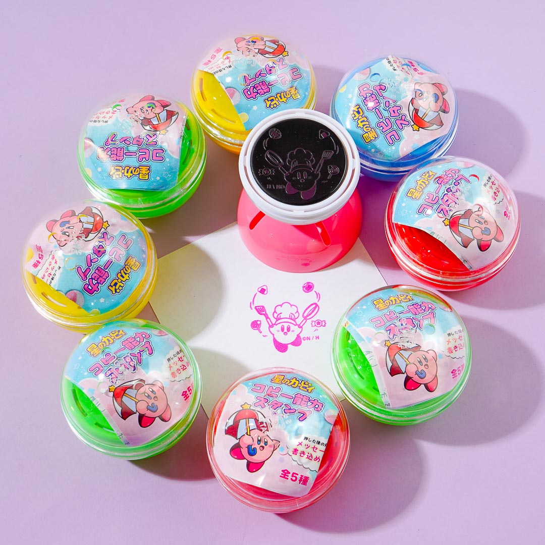 Kirby Copy Ability Stamp Gachapon