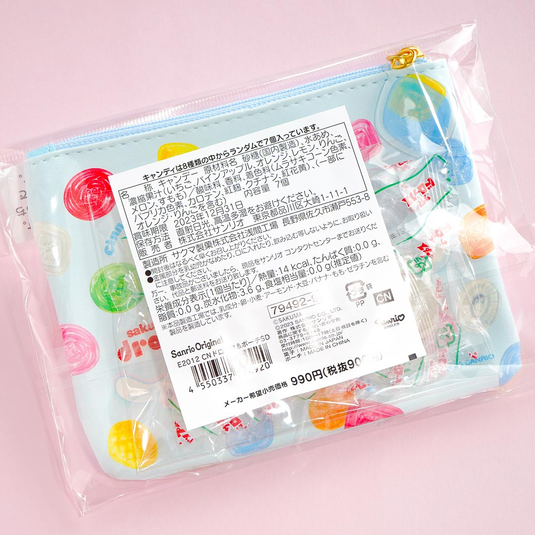 Cinnamoroll x Sakuma Drops Pouch With Candy