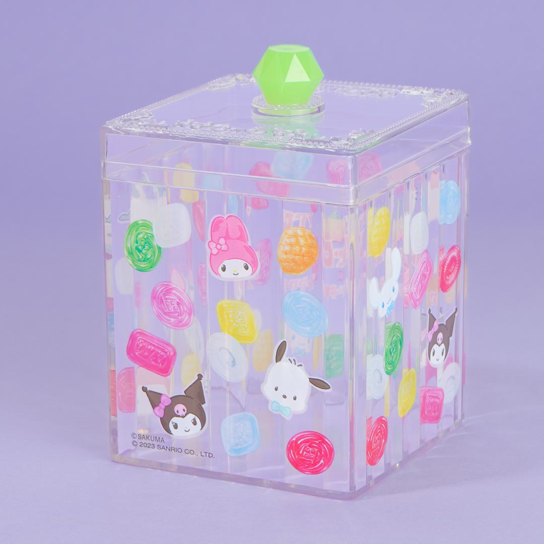 Sanrio Characters x Sakuma Drops Clear Candy Canister