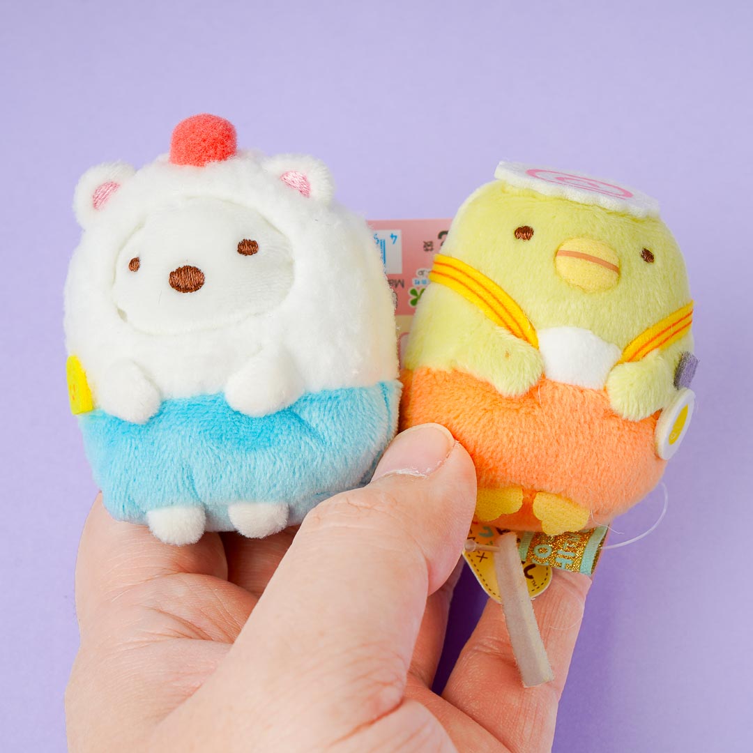 Sumikko Gurashi Food Kingdom Plushie Set - Shirokuma & Penguin? / Mini