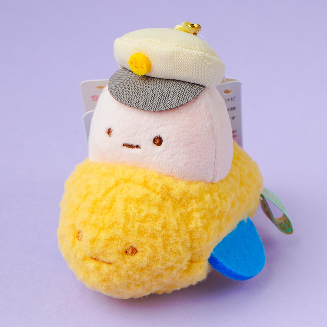 Sumikko Gurashi Travel Souvenir Plushie Charm - Ebifurai & Tapioca
