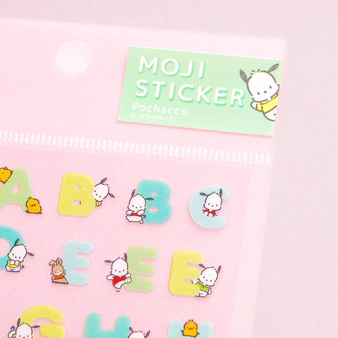Pochacco Alphabet Stickers
