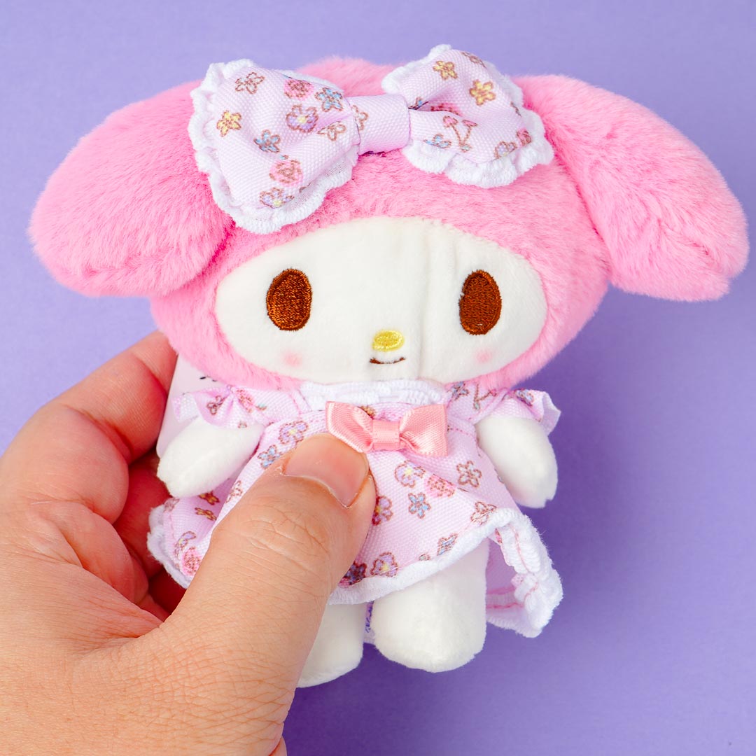 My Melody Flowery Dress Plush Charm -Medium