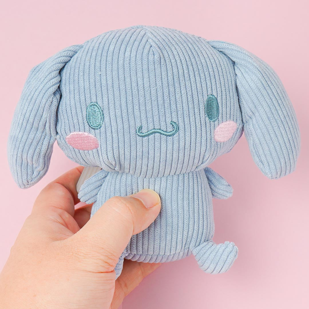 Cinnamoroll Blue Corduroy Plushie - Medium