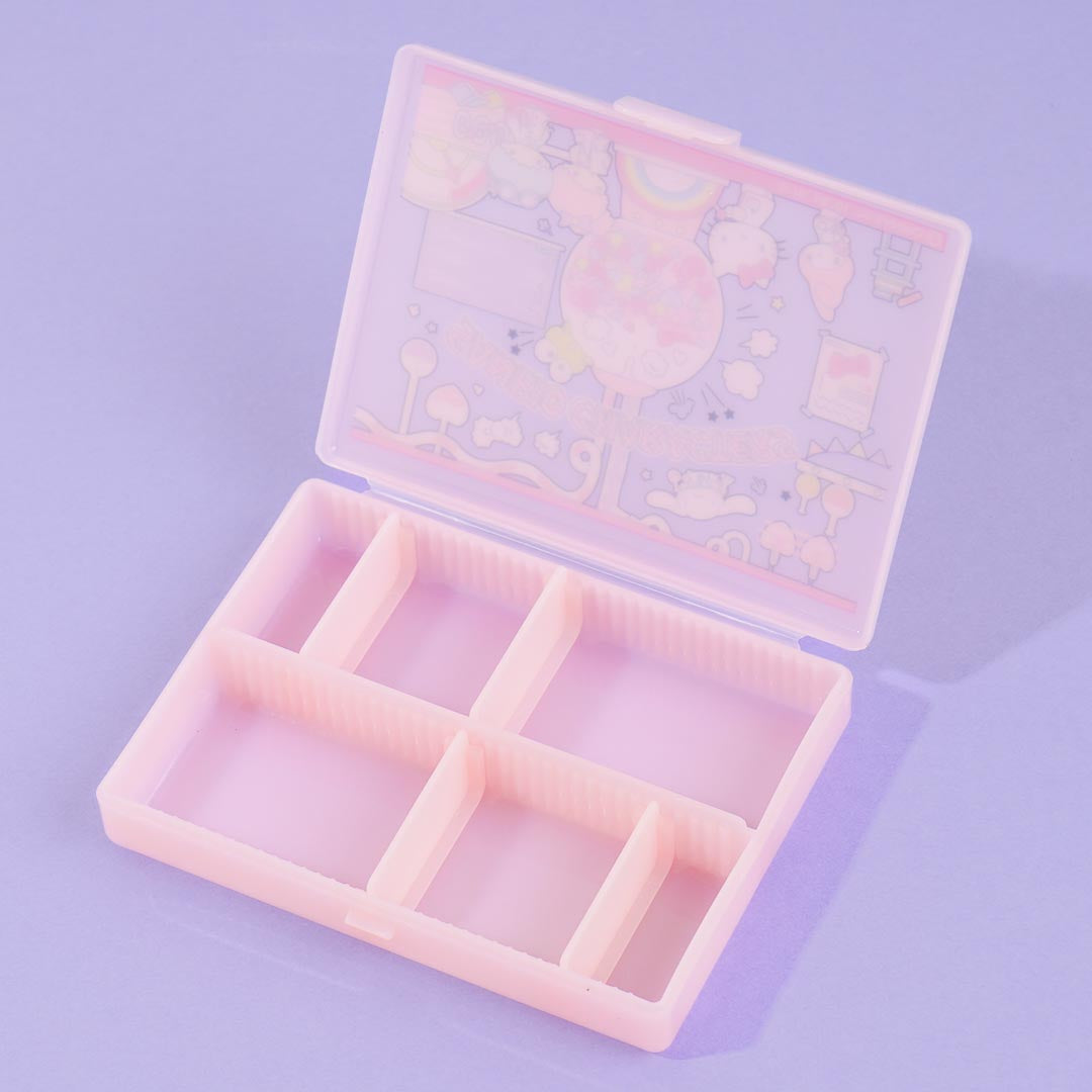 Sanrio Characters Lab Pill Case - 6 Sections