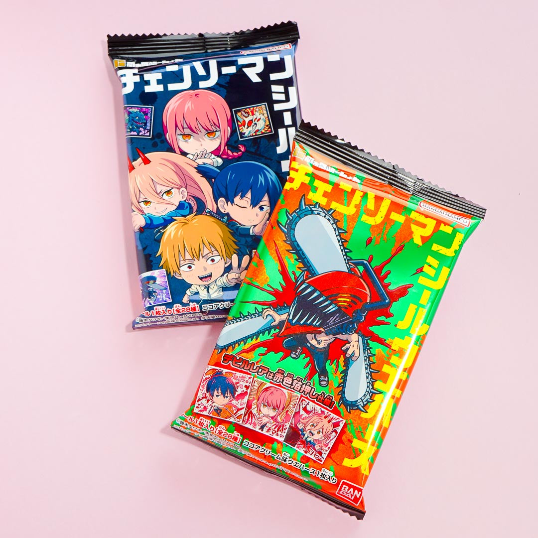 Chainsaw Man Nifomration Wafer & Seal Sticker