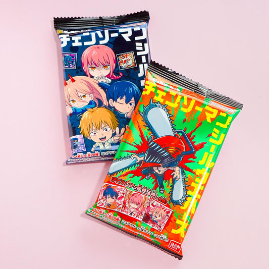 Chainsaw Man Nifomration Wafer & Seal Sticker