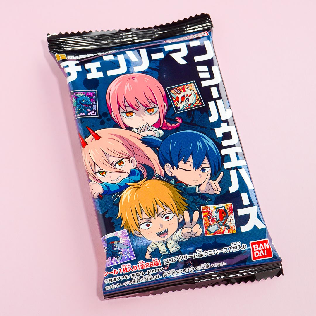 Chainsaw Man Nifomration Wafer & Seal Sticker
