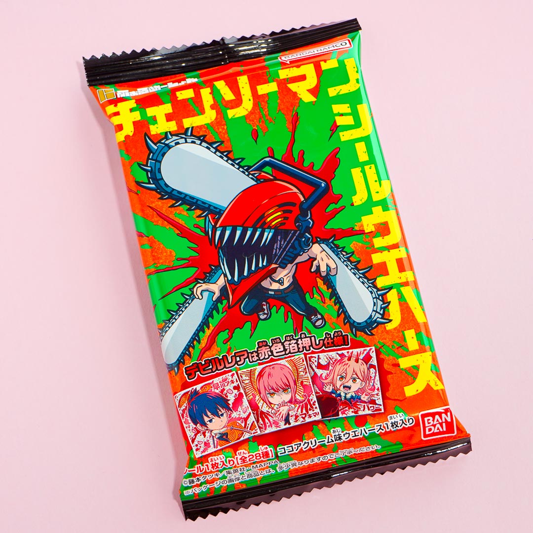 Chainsaw Man Nifomration Wafer & Seal Sticker