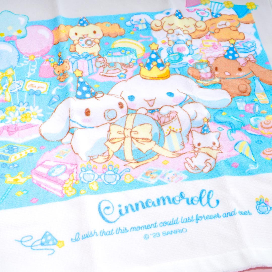 Cinnamoroll Party Time Face Towel