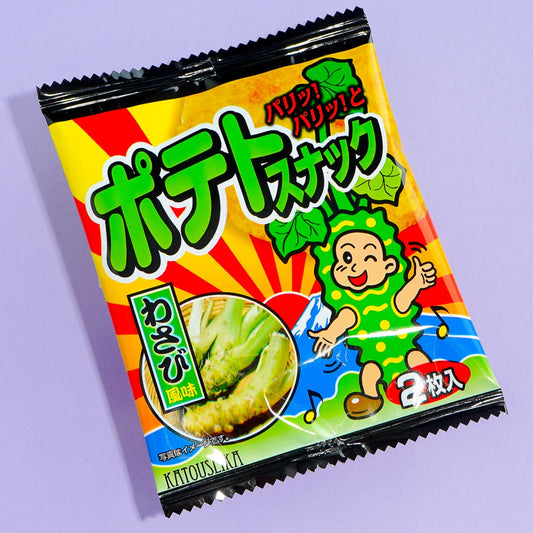 Katou Potato Snacks - Wasabi