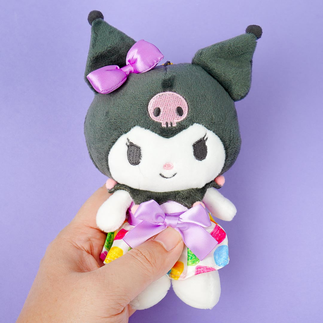 Sanrio x Sakuma Candy Plush Charm - Kuromi