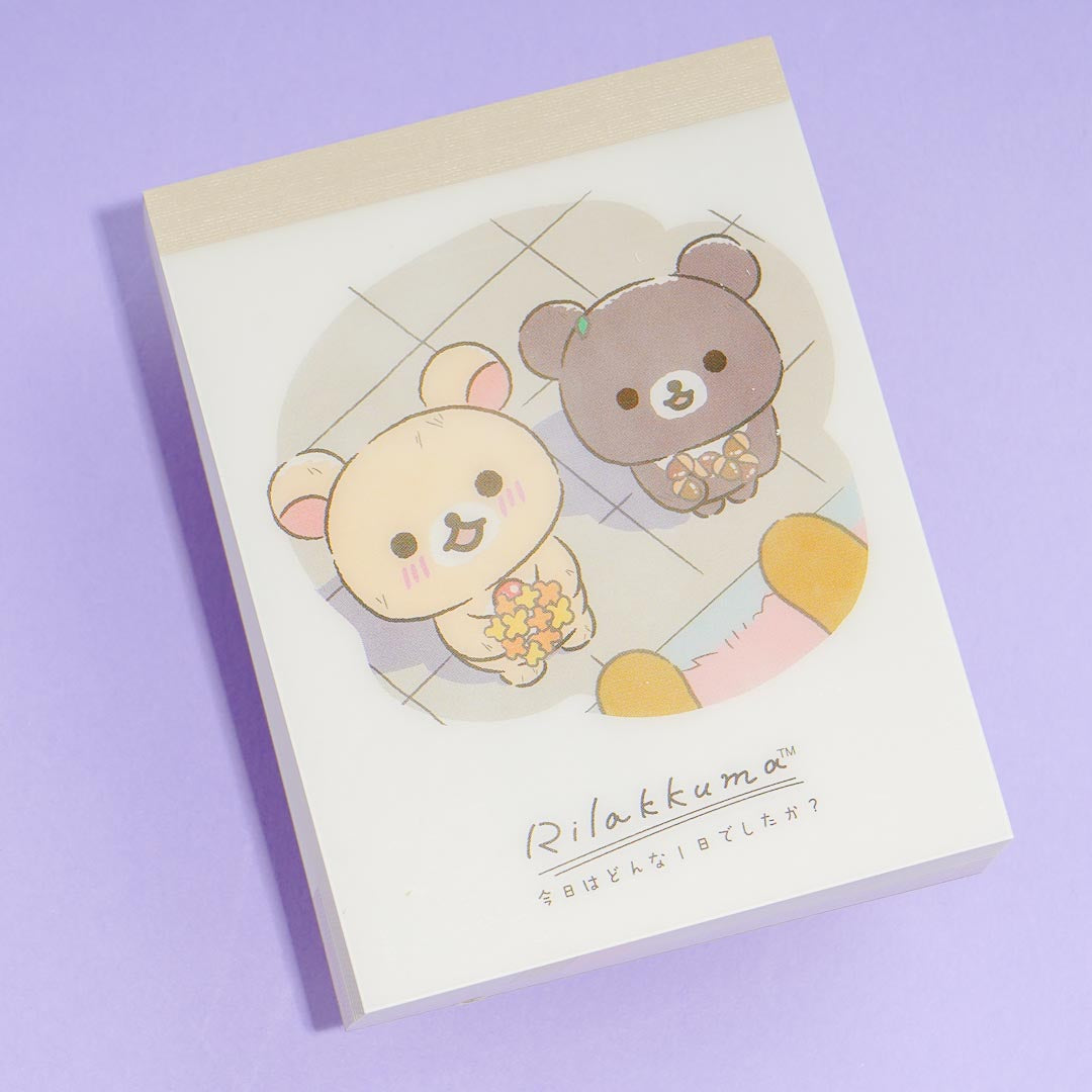 Rilakkuma Nature Mini Memo Pad