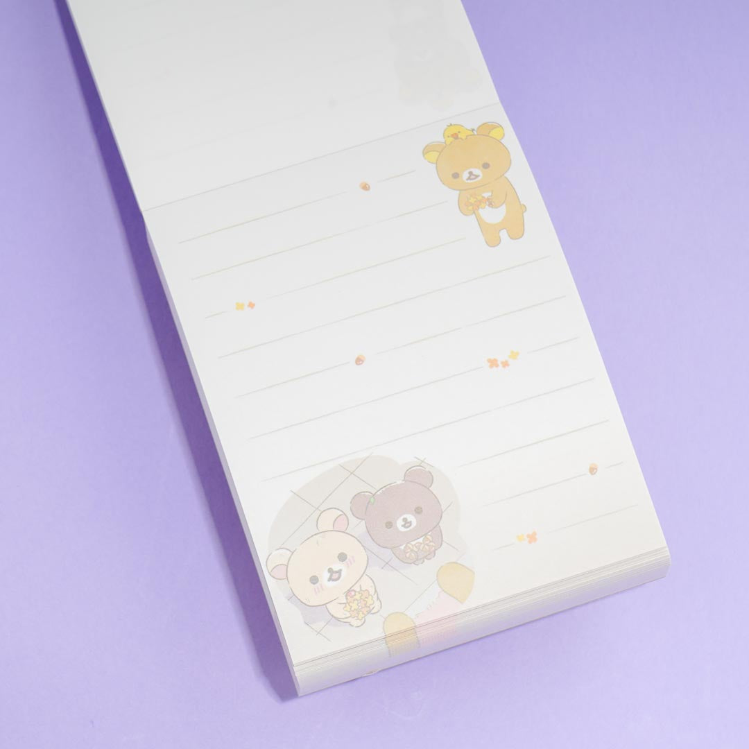 Rilakkuma Nature Mini Memo Pad