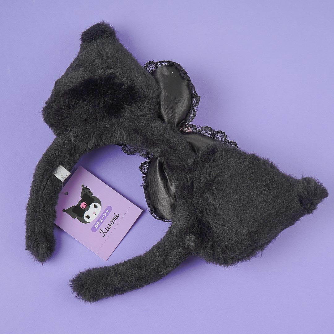 Kuromi Fluffy Ears Headband
